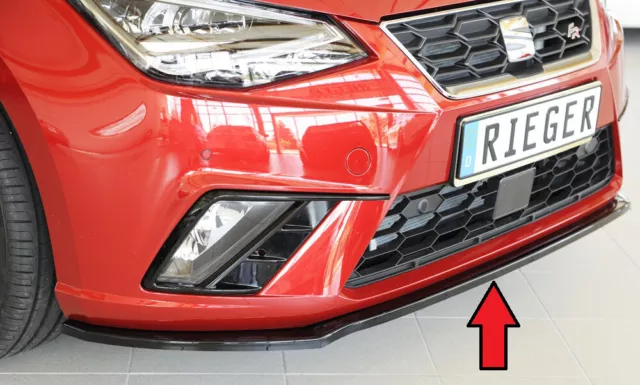 Rieger Frontspoiler Spoiler für Seat Ibiza FR GLANZ SCHWARZ 88165