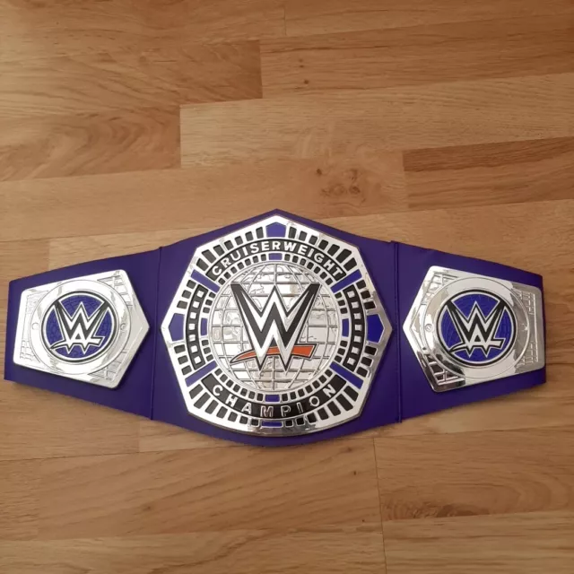 WWE Cruiser Weight Champion Belt Toy  Mattel 2017 Good Condition