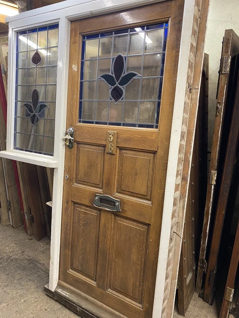 soild oak front door