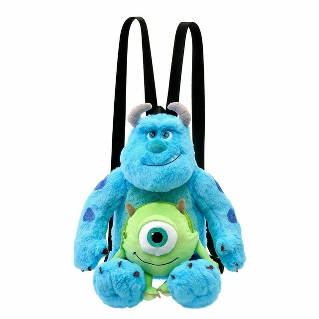 DISNEY STORE JAPAN Sully Mike Wazowski Monsters Inc Plush Backpack