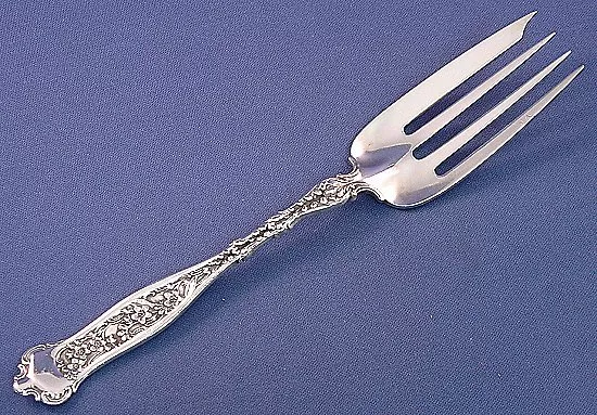 Dresden- Whiting Sterling Cold Meat Fork