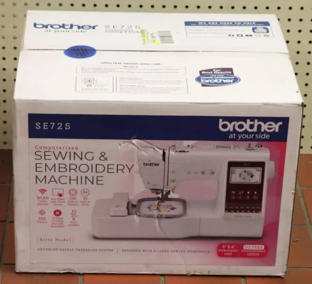 New Brother SE630 Computerized Sewing and Embroidery Machine Free Shipping