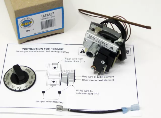 Oven Thermostat for Maytag, AP4092858, PS2080895, 74002390