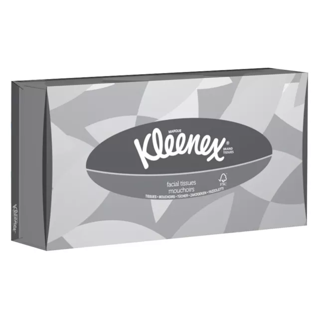 Kimberly Clark 8835 Kleenex Kosmetiktücher Abschminktücher weiß 2-lagig 100 Stk.