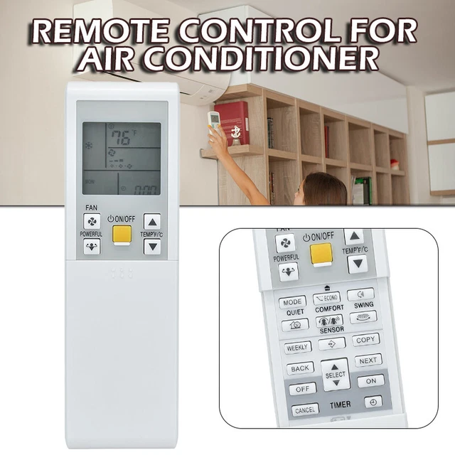 Nouveau ARC452A4 pour Daikin climatiseur AC télécommande ARC452A2 ARC452A10 +f