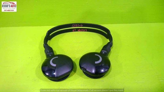 05 06 07 08 09 10 Honda Odyssey Ex 3.5L At Van Wireless Headphone Oem 2183-6
