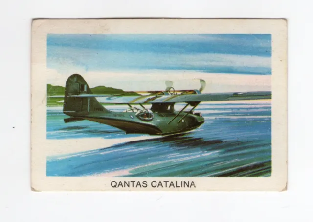 Bread Great Sunblest Air Race Cards #15 Qantas Catalina