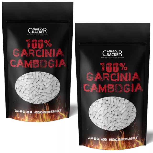 250 - 1000 Capsule ESTRATTO GARCINIA CAMBOGIA 3000mg - 60% HCA 3