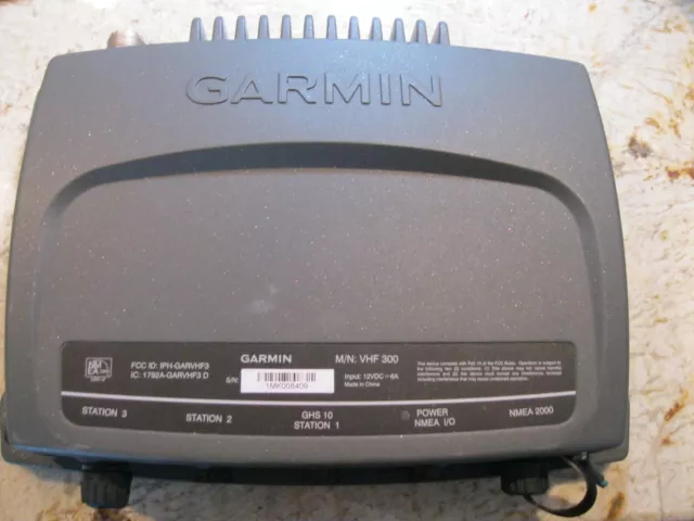 Garmin VHF 300 AIS Marine VHF Two-Way Radio Transceiver Unit Only