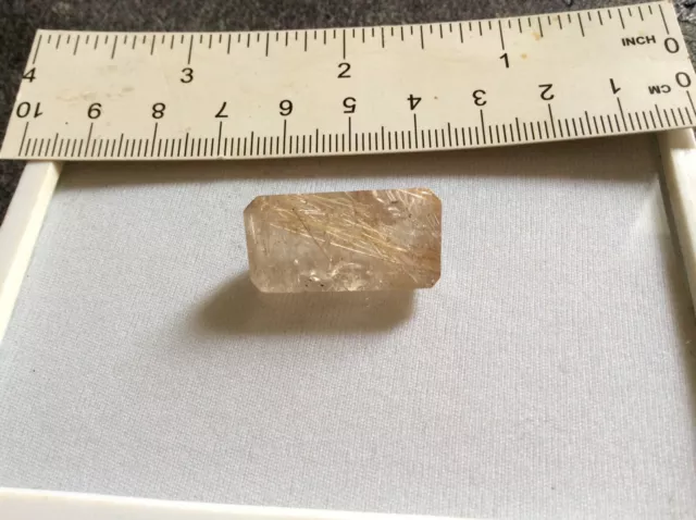 Quarzo Routilato Naturale Brasiliano Carati 25,6