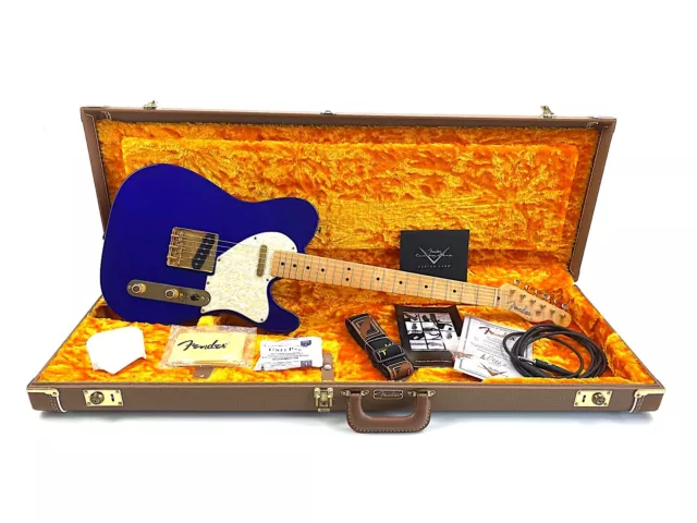 Fender Custom 50´s Telecaster NOS USA 2000 Midnight Blue Golden Hardware 3,68 KG