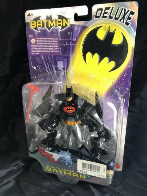 *Batman Deluxe Stealth Armor DC Universe moc comics figure Mattel