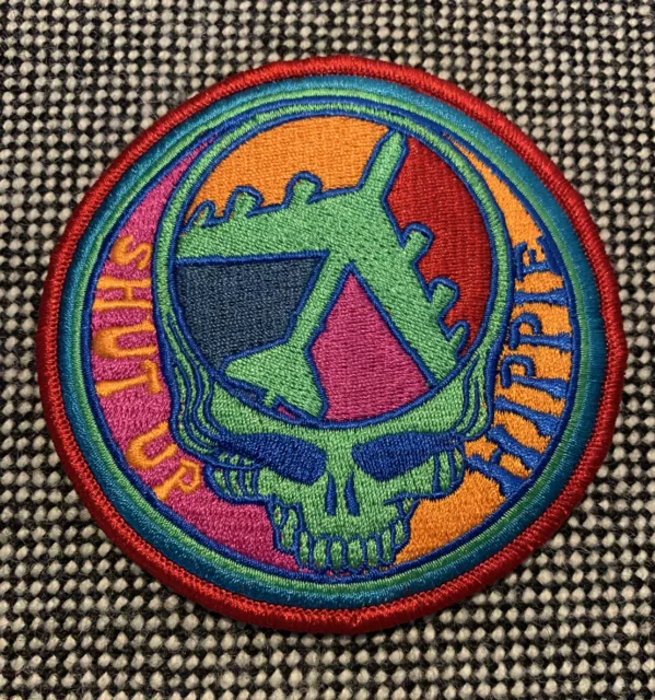 Aufnäher Patch US Air Force USAF B-52 BUFF  Shut up Hippie Bomber America