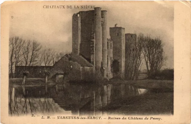 CPA AK Chateaux de la Nievre - VARENNES-les-NARCY - Ruines du Chateau (456800)