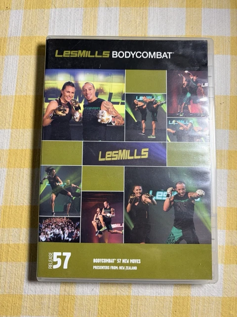LES MILLS BODYCOMBAT BODY COMBAT 65 DVD CD and notes- EUR 32,47