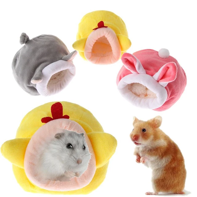 Gabbia Piccolo letto per dormire Guinea Pig Mat Padella calda Casa del criceto