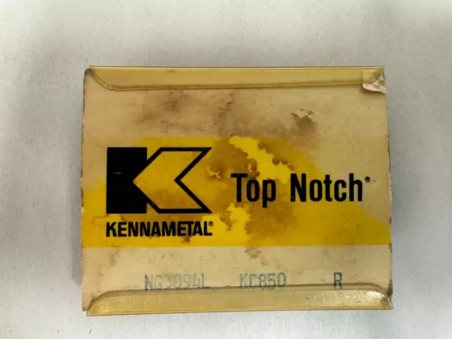 KENNAMETAL NG3094L New Carbide Inserts Grade KC850 5 pcs