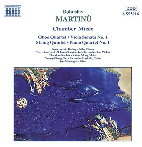 Martinu: Oboe Quartet, Viola Sonata No. 1, String Quintet, Piano Q... -  CD ARVG