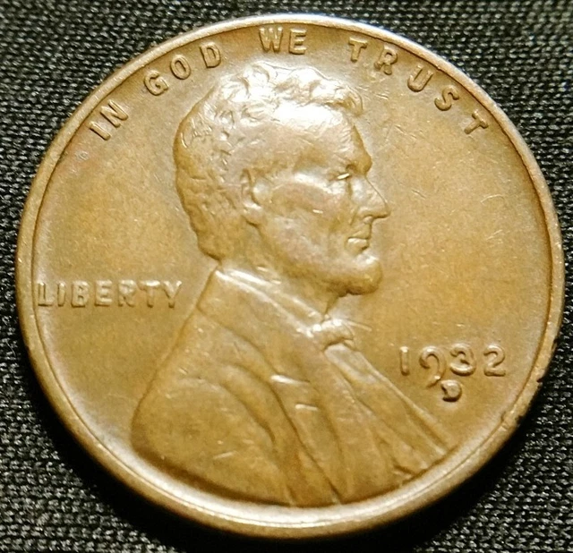 1932-D Lincoln Cent Wheat Penny
