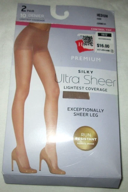 Hanes premium silky clearance ultra sheer