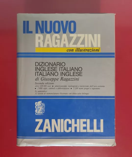 LIBRO IL NUOVO RAGAZZINI - dizionario inglese italiano - italiano inglese  EUR 15,90 - PicClick IT