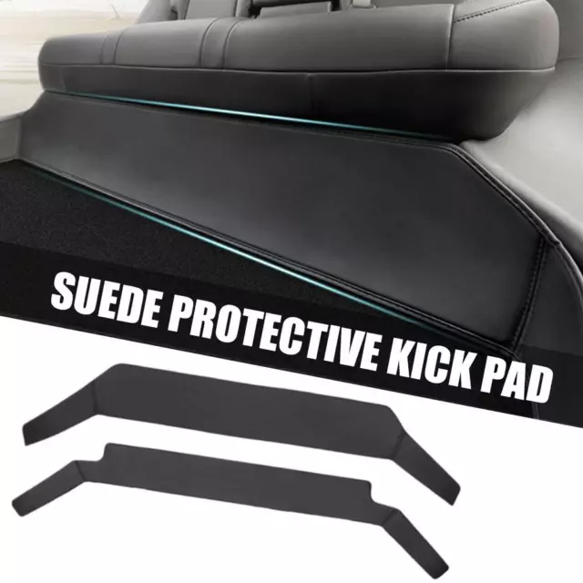 Suede Protective Kick Pad Seat Cover Rear Anti Kick Pad Protector Car Acces M3H5