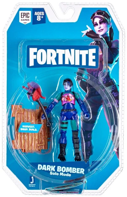 FORTNITE DARK BOMBER Solo Mode Action Figure 10cm EUR 11,00