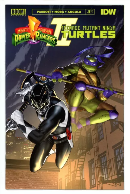 Mighty Morphin Power Rangers / Teenage Mutant Ninja Turtles II #2 Boom! Studios