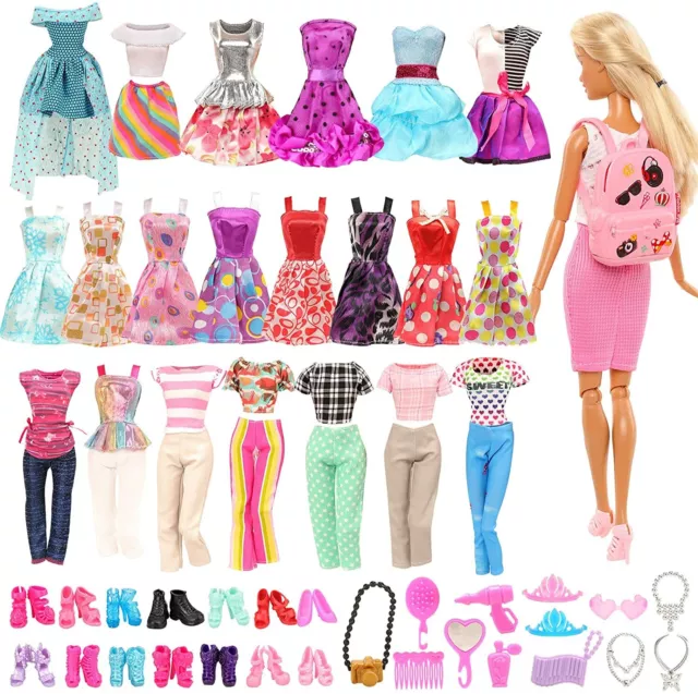 Barbie dresses and shop shoes