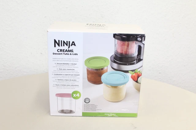 Contenitori Gelato Per Ninja Creami - 4 Pezzi Con Coperchio, Senza BPA - Foto 9