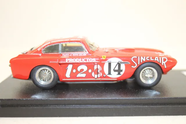 Tameo TMK017. Ferrari 340 Mexico Coupe # 14. 1952 Carrera Panamericana.