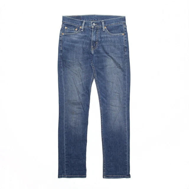 Jeans dritti Levi's 511 da uomo blu denim slim W30 L32