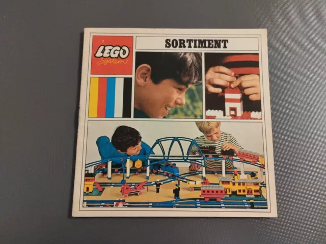 Lego Katalog / Prospekt System Lego Sortiment Von 1968