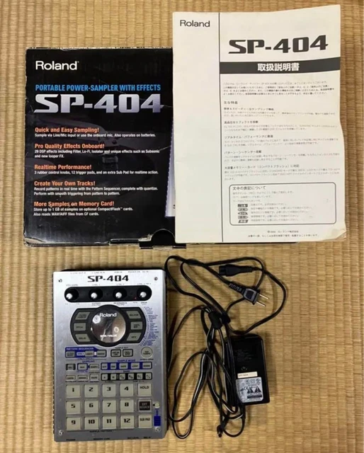 Roland SP-404 Portable Power Sampler Excellent free shipping