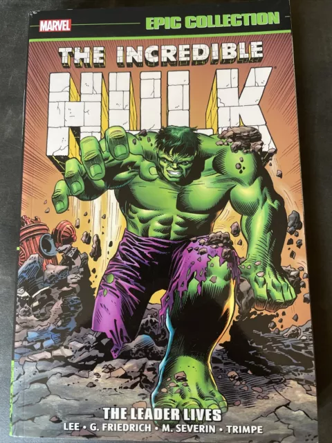 Marvel Epic Collection Incredible Hulk Volume 3 The Leader Lives TPB RARE Banner