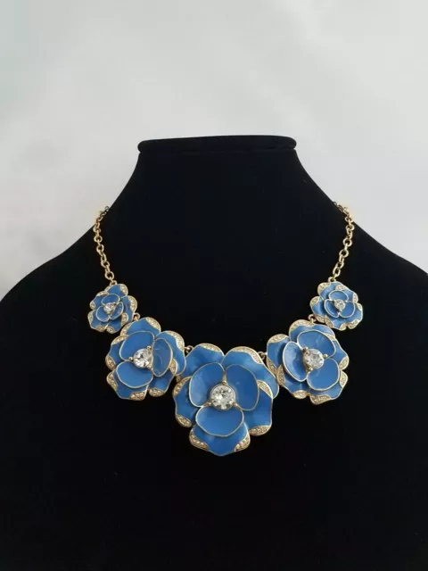 Kate Spade New York Beach House Bouquet Blue Necklace