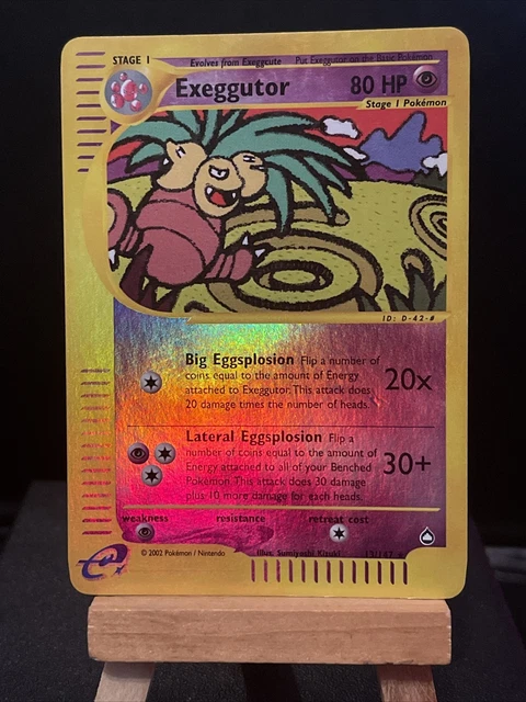 JYNX - REVERSE Holo - 18/147 Aquapolis Pokemon e-Card Series. 2002 ...
