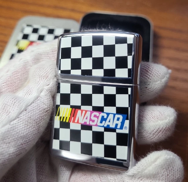 1999 Nascar Checkered Flag Zippo Lighter Unfired