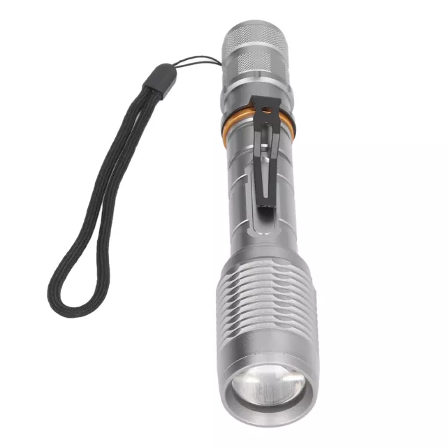 Telescopic Zoomable Flashlight 5 Modes 5000LM Waterproof Bright Flashlight JY