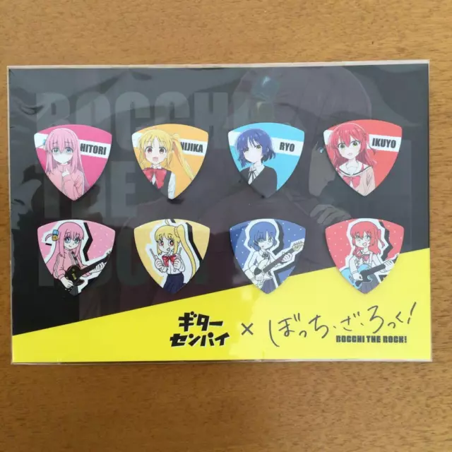 Bocchi The Rock! Guitar Pick Complete Set Shimamura Music Japan Limited NEW