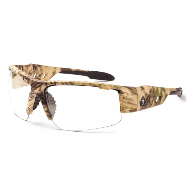 Ergodyne Skullerz Dagr Anti-Fog Safety Glasses-Kryptek Highlander Brown Camo ...