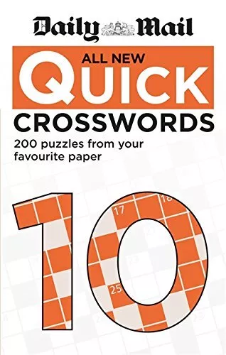 Daily Mail All New Quick Crosswords 10 (The Daily Mail Puzzle B... by Daily Mail