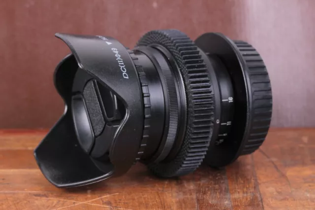 Cinema Lens Mir-1B 2.8/37mm Cine mod Canon EF mount lens  BOKEH&FLARE Wide Angle