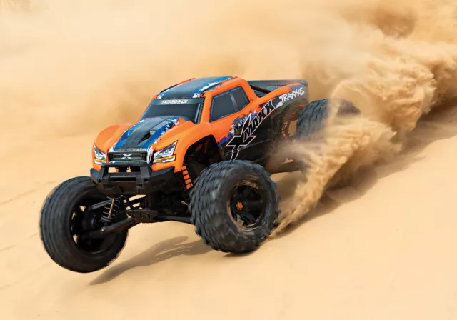 Sistema de Stabi Inalámbrico Traxxas 77086-4 naranja X-Maxx 8S sin escobillas 1:7 4x4 TQi TSM