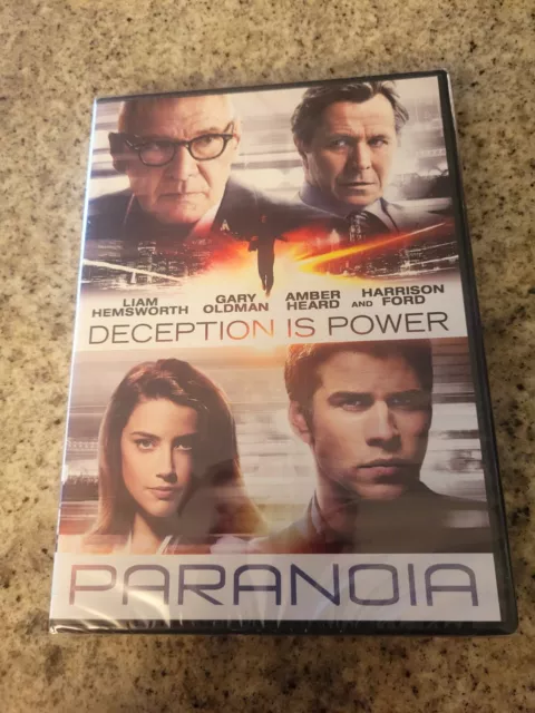 Paranoia DVD Liam Hemsworth Harrison Ford New Sealed 2013