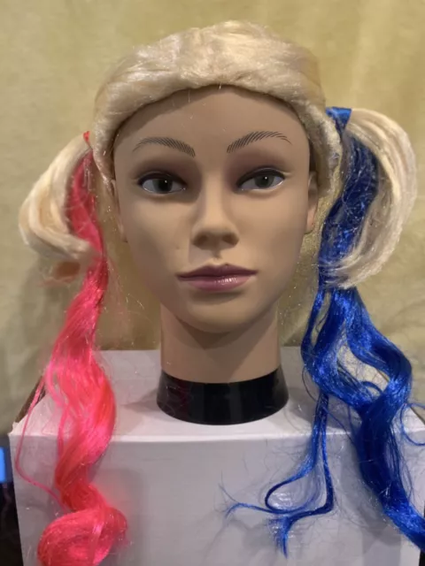 Suicide Squad Harley Quinn Wig Cosplay Costume