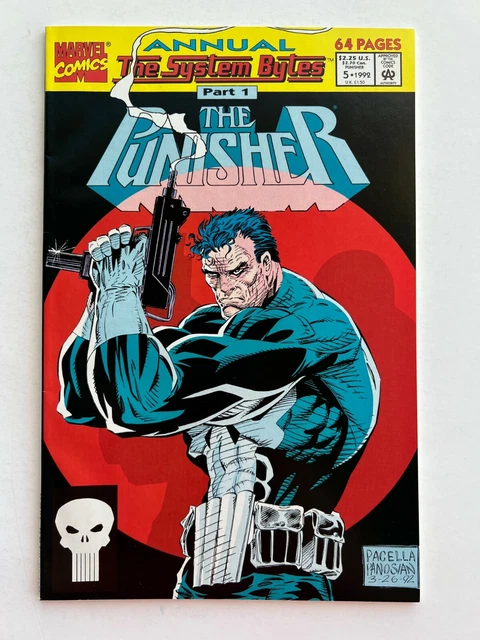 The Punisher Annual #5, Vol. 2 - The System Bytes Pt. 1 (Marvel Comics, 1992) VF