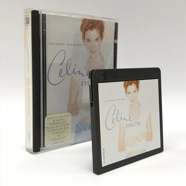 CELINE DION MINIDISC Album Falling Into You MD SP145 WK18 £22.00
