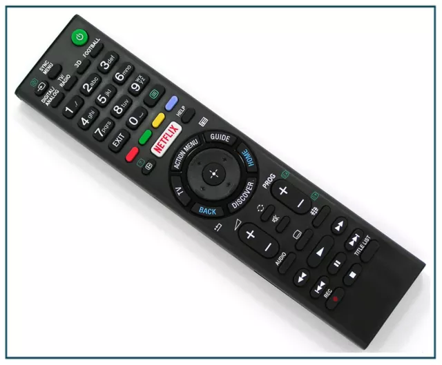 Ersatz Fernbedienung für SONY RMT-TX102D | RMTTX102D TV Remote Control / Neu