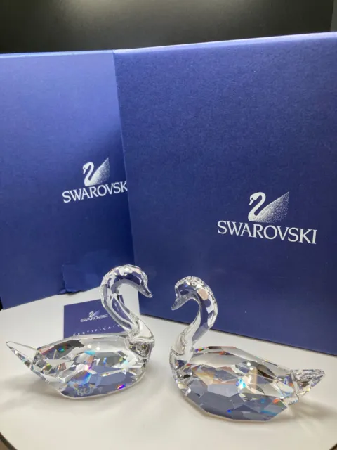 Swarovski Crystal 837154 Flirting Swans 9100 000 022